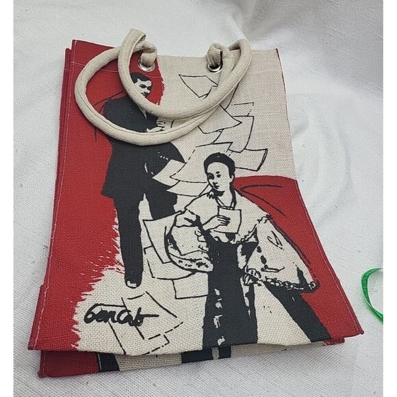 Leonor Rivera Weekend JUTE WEEKEND BAG Philippine History  (Bencab) - Picture 7 of 8